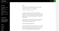 Desktop Screenshot of coffeeblog.info